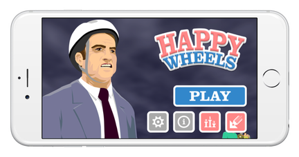 Happy Wheels mobile app last level secret way 